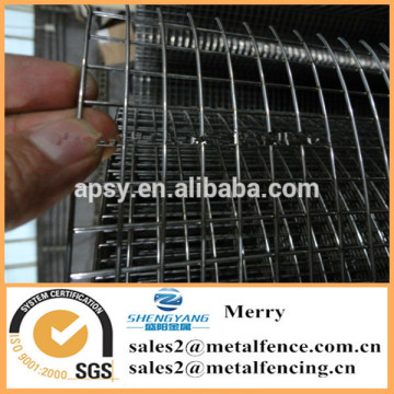 galvanized welded wire mesh chicken rabbit silver fence